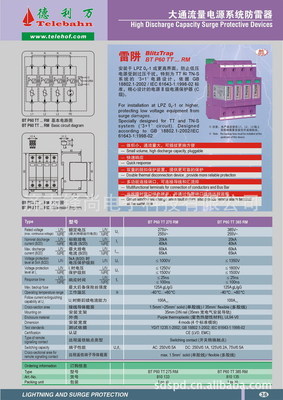 避雷器與防雷產(chǎn)品全解析 價格、廠家與應(yīng)用圖鑒